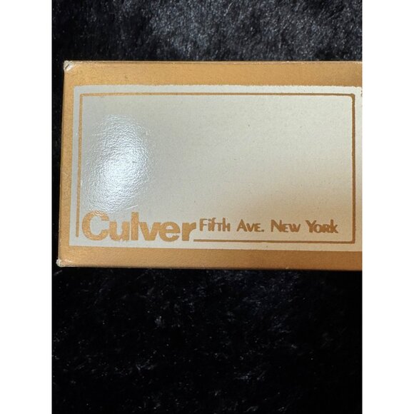 Vintage Culver Set Of 4 Gold-Plated Cork Coasters 70's 80's style BAr Ware - Picture 3 of 8